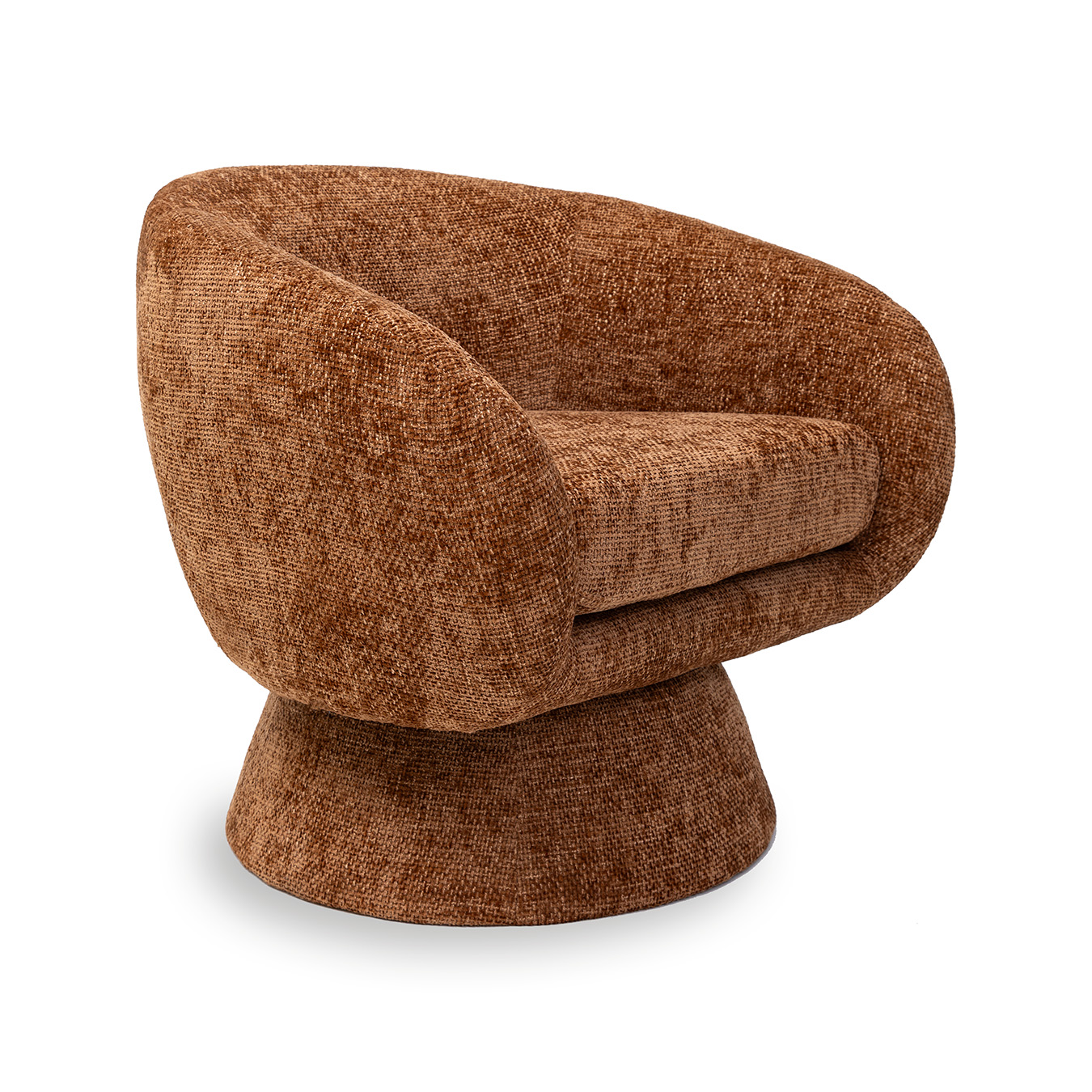 Mara draaifauteuil caramel