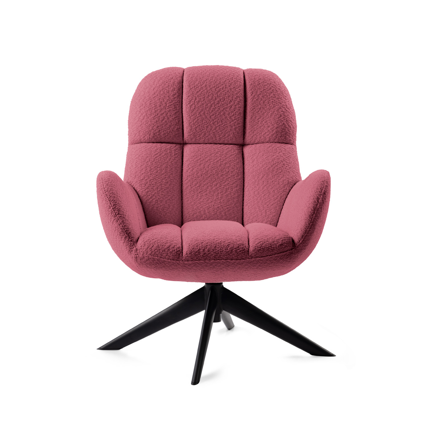 Anne draaifauteuil bordo